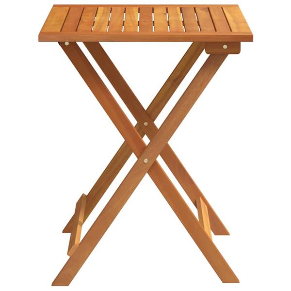 Grote foto vidaxl vouw tuin tafel naturel 60 x 60 x 72 cm massief acaciahout tuin en terras tuinmeubelen