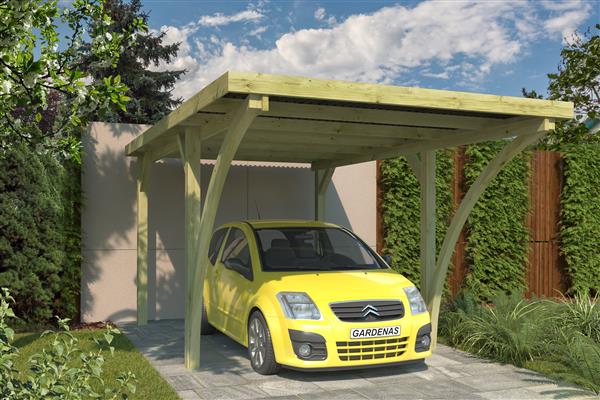 Grote foto nieuw carport cplid tuin en terras tuinhuisjes en blokhutten