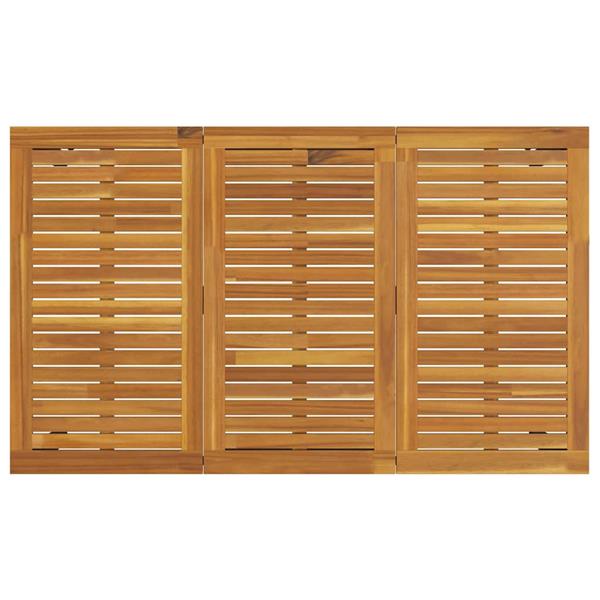 Grote foto vidaxl buitentafels natuurlijk en grijs 150 x 90 x 75 cm tuin en terras tuinmeubelen