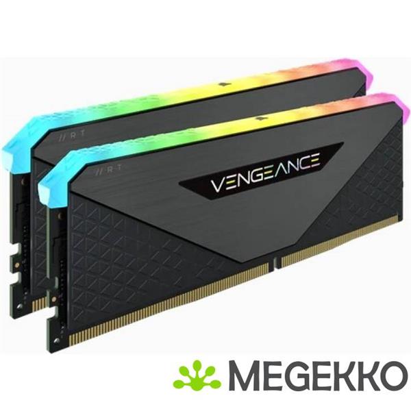 Grote foto corsair ddr4 vengeance rgb rt 2x16gb 3200 computers en software overige computers en software