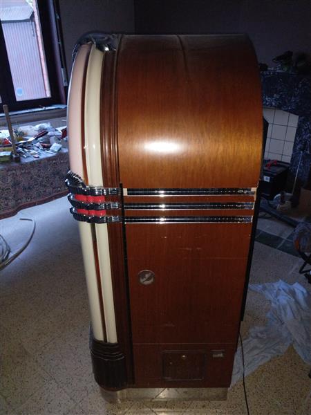 Grote foto zeer mooie wurlitzer omt1015 50 cd wisselaar audio tv en foto jukeboxen