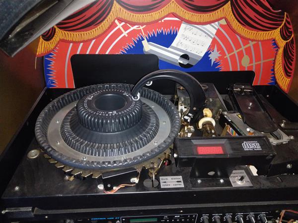 Grote foto zeer mooie wurlitzer omt1015 50 cd wisselaar audio tv en foto jukeboxen