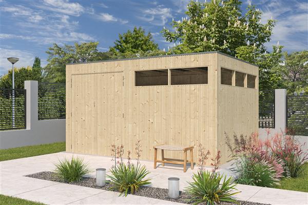 Grote foto nieuw modern tuinhuis qube 8313 tuin en terras tuinhuisjes en blokhutten