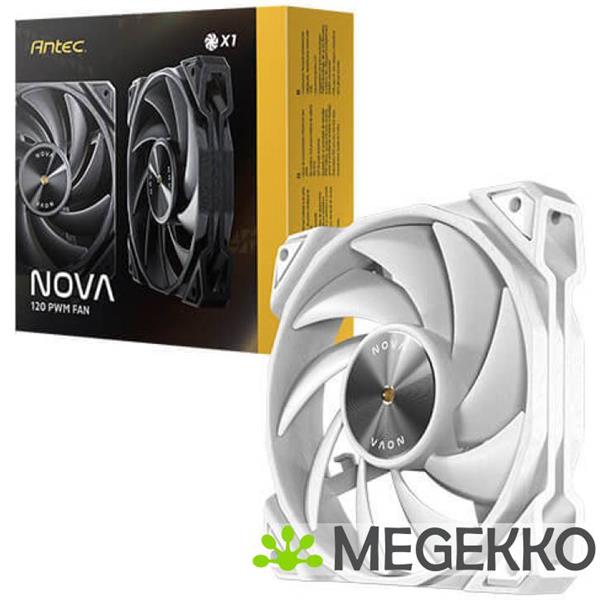 Grote foto antec nova 120mm pwm white fan up to 3200 rpm computers en software overige computers en software