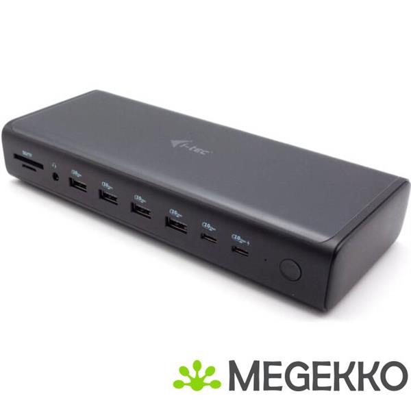 Grote foto i tec universal 6x 4k 60hz display docking station power delivery 140w computers en software overige computers en software