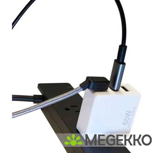 Grote foto equip 128421 usb 3.2 gen 2x2 20gbps 240w usb type c usb type c haaks verticaal 1m computers en software overige computers en software