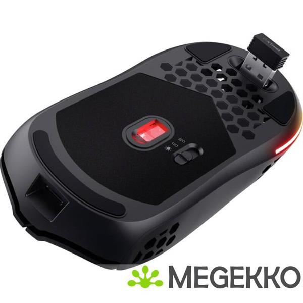 Grote foto trust gxt 929 helox draadloze zwarte gaming muis computers en software overige computers en software