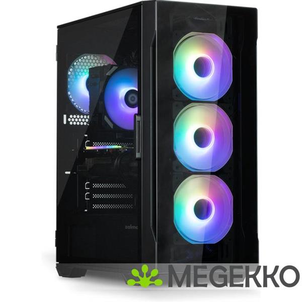 Grote foto zalman i3 neo tg black computerbehuizing midi tower zwart computers en software behuizingen en kasten