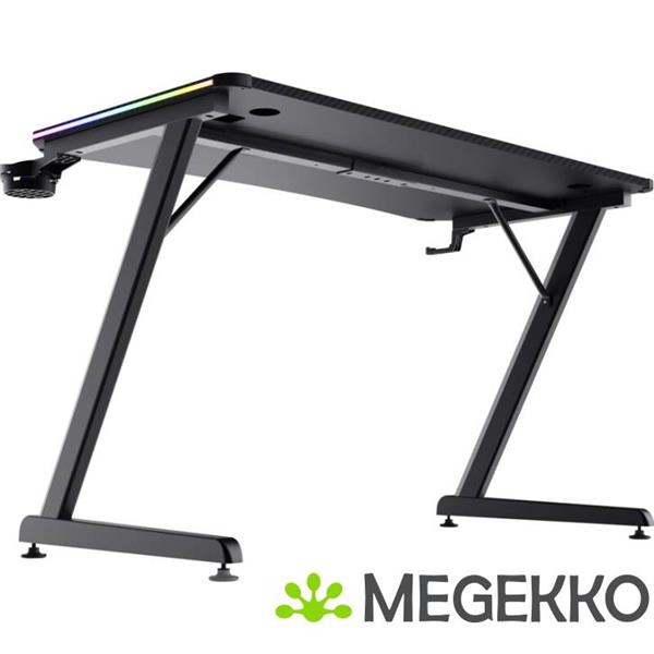 Grote foto trust gxt 709 luminus gaming bureau zwart huis en inrichting stoelen