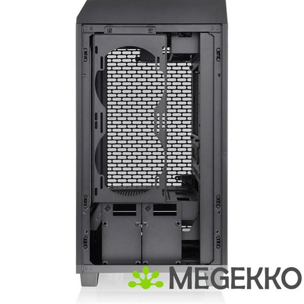 Grote foto thermaltake the tower 200 mini tower zwart computers en software behuizingen en kasten