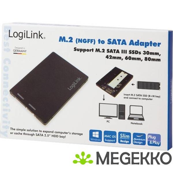 Grote foto logilink ad0019 interfacekaart adapter sata intern computers en software behuizingen en kasten