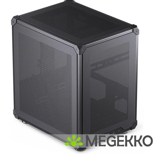 Grote foto jonsbo c6 black computers en software behuizingen en kasten