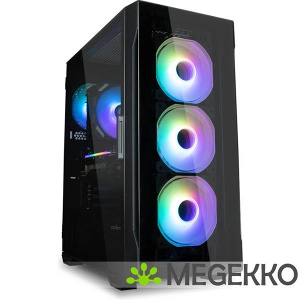 Grote foto zalman i3 neo tg black computerbehuizing midi tower zwart computers en software behuizingen en kasten