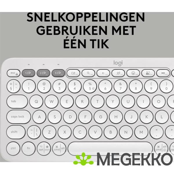 Grote foto logitech pebble 2 combo toetsenbord inclusief muis rf draadloos bluetooth qwerty us international computers en software overige computers en software