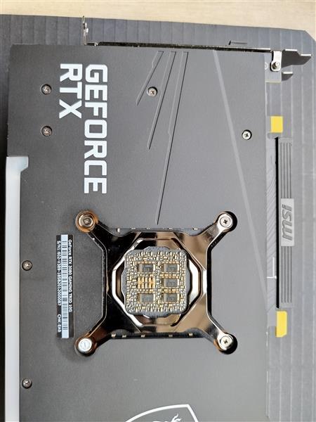 Grote foto geforce msi rtx 3080 gaming trio 10g computers en software videokaarten