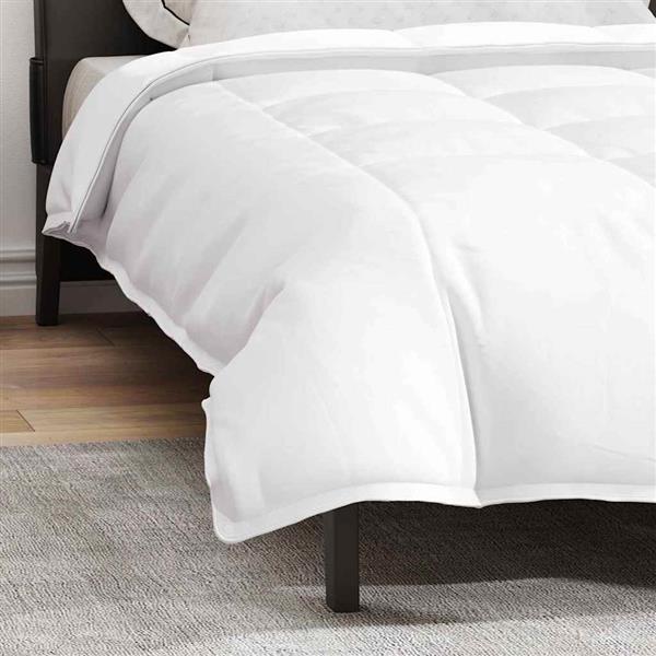 Grote foto vidaxl 2 in 1 dekbed wit 135 x 200 cm veren huis en inrichting bedden