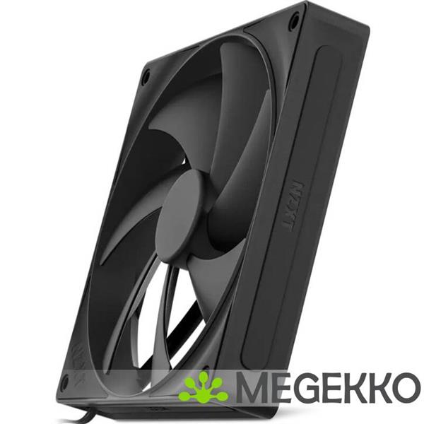 Grote foto nzxt f140p 140mm black static pressure computers en software overige computers en software