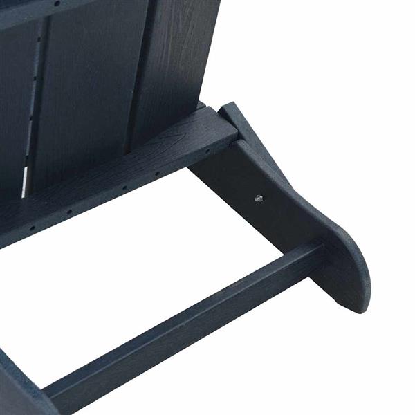 Grote foto vidaxl vouw adirondack stoel marineblauw 80 5 x 74 5 x 92 cm hdpe tuin en terras tuinmeubelen