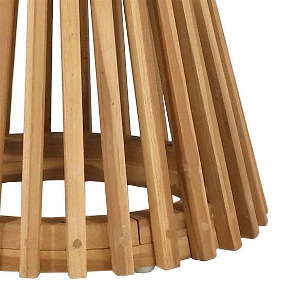 Grote foto vidaxl bijzettafel bruin 50 x 50 x 49 5 cm massief teakhout tuin en terras tuinmeubelen