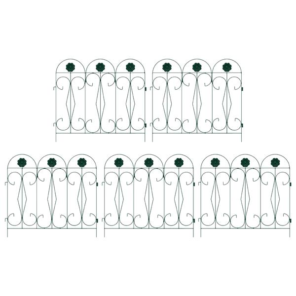 Grote foto vidaxl tuinhek latwerk groen tuin en terras tuindecoratie