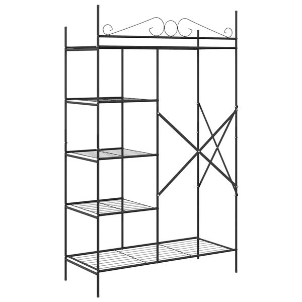 Grote foto vidaxl open kledingkast effen huis en inrichting overige