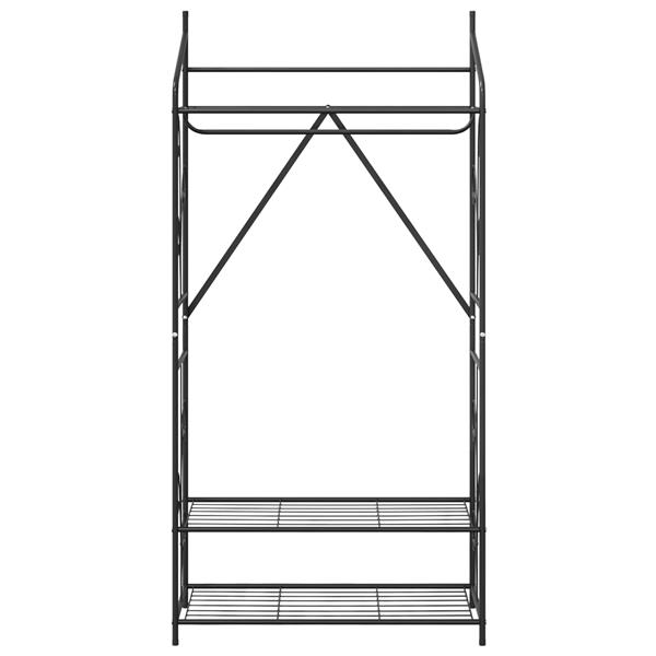 Grote foto vidaxl open kledingkast effen huis en inrichting overige