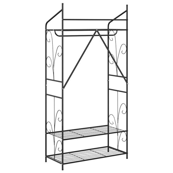 Grote foto vidaxl open kledingkast effen huis en inrichting overige