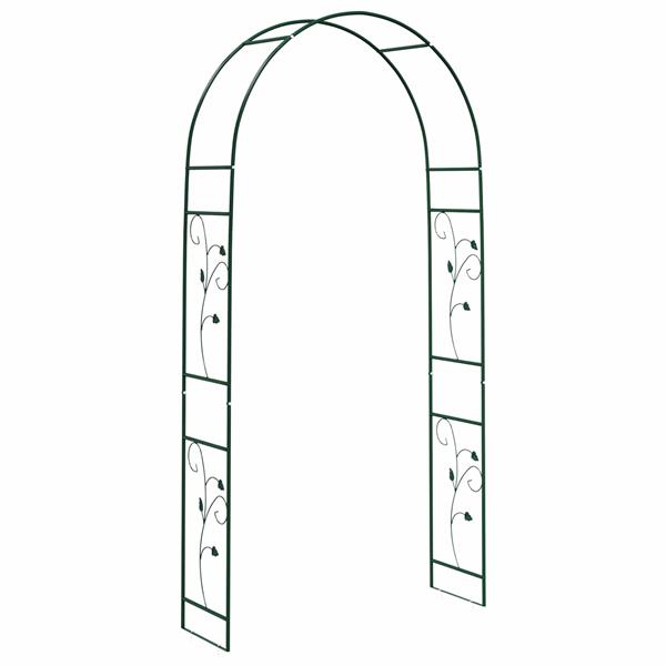 Grote foto vidaxl tuin boog bloemen groen tuin en terras overige tuin en terras