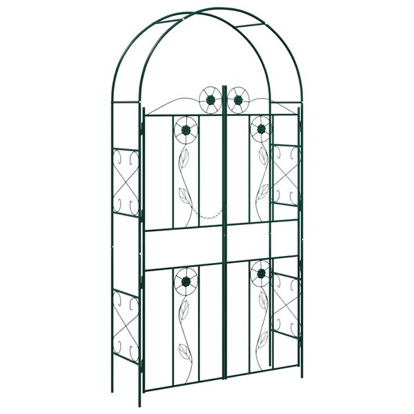 Grote foto vidaxl tuin boog effen groen tuin en terras overige tuin en terras