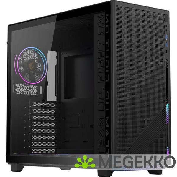 Grote foto gigabyte c400 glass computers en software behuizingen en kasten