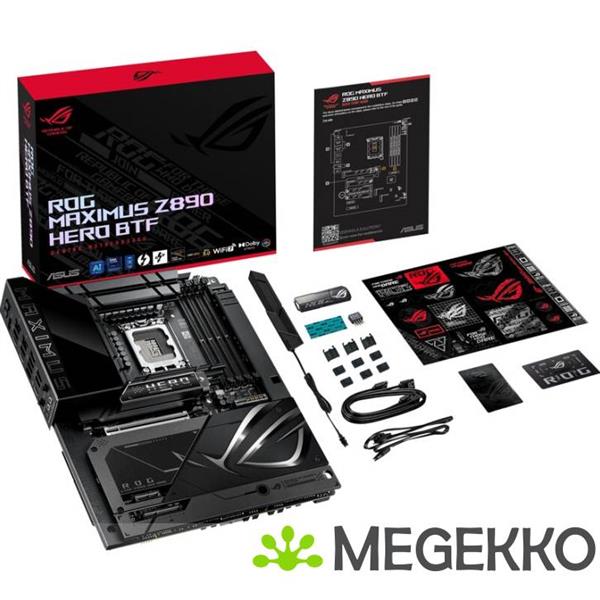 Grote foto asus rog maximus z890 hero bt computers en software moederborden
