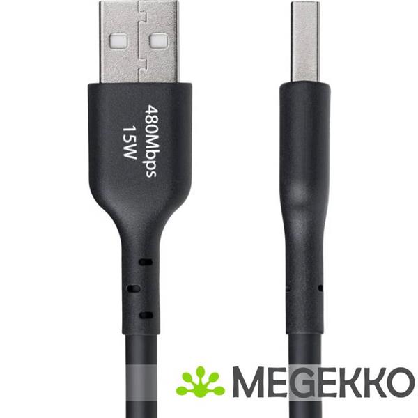 Grote foto startech.com 4m usb a naar usb c laadkabel usb a naar usb type c oplaadkabel opladen synchronise computers en software overige computers en software