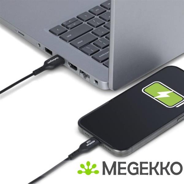 Grote foto startech.com 4m usb a naar usb c laadkabel usb a naar usb type c oplaadkabel opladen synchronise computers en software overige computers en software