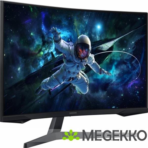 Grote foto samsung odyssey g5 ls32cg552euxen 32 quad hd 165hz curved va gaming monitor computers en software overige computers en software