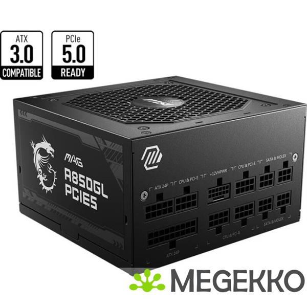 Grote foto msi mag a850gl pcie5 computers en software overige