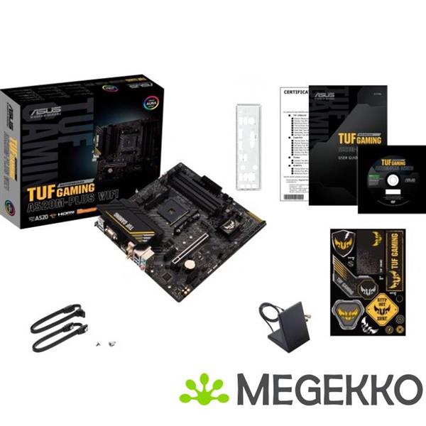 Grote foto asus tuf gaming a520m plus wifi computers en software moederborden