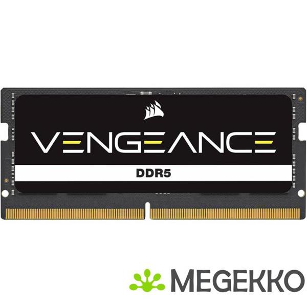 Grote foto corsair ddr5 vengeance sodimm 1x16gb 5200 computers en software harde schijven