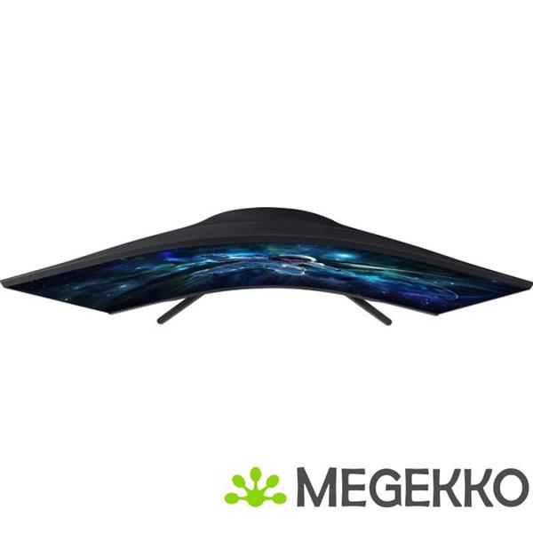 Grote foto samsung odyssey g5 ls32cg552euxen 32 quad hd 165hz curved va gaming monitor computers en software overige computers en software