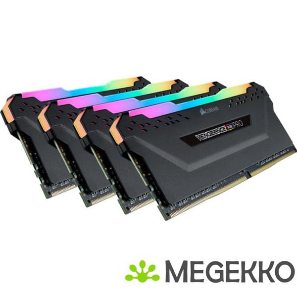 Grote foto corsair ddr4 vengeance rgb pro 4x16gb 3600 computers en software overige computers en software
