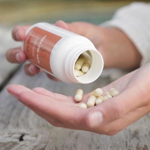 Grote foto bail food for hair 90 capsules kleding dames sieraden