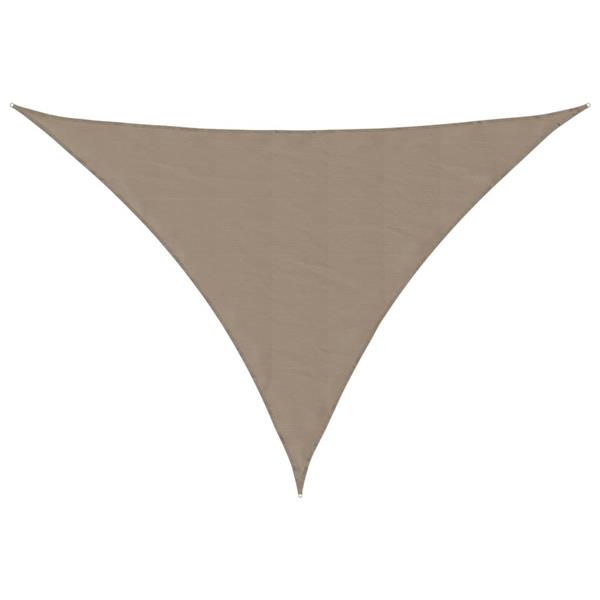 Grote foto vidaxl zonnescherm taupe 7x5x5 m 100 polyester oxford tuin en terras overige tuin en terras