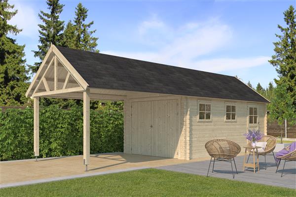 Grote foto nieuw cottage carport garage 3611ext tuin en terras tuinhuisjes en blokhutten