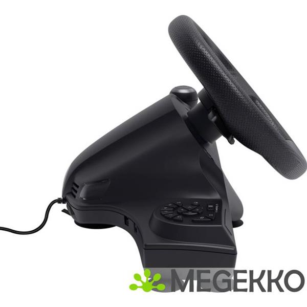 Grote foto trust gxt 289 movi zwart usb stuur pedalen computers en software overige computers en software