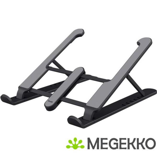 Grote foto trust primo laptop en tabletstandaard grijs 16 computers en software overige computers en software