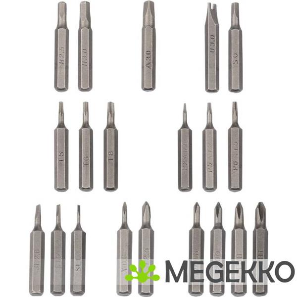 Grote foto startech.com 20 bit elektrische precisie schroevendraaier set computers en software overige computers en software