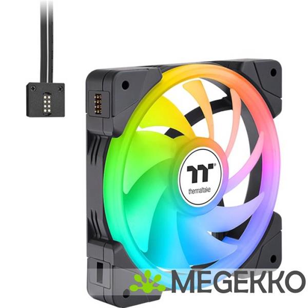 Grote foto thermaltake swafan ex14 argb casefans zwart 3 stuk s computers en software overige computers en software