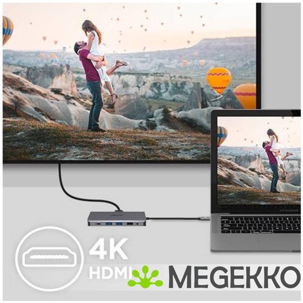 Grote foto acer hp.dscab.009 usb 3.2 gen 1 type c docking station computers en software overige computers en software