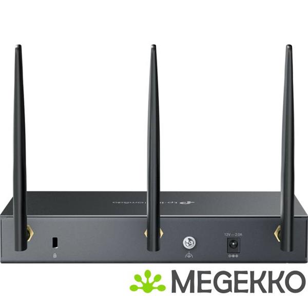 Grote foto tp link er706w draadloze router gigabit ethernet dual band 2.4 ghz 5 ghz zwart computers en software netwerkkaarten routers en switches