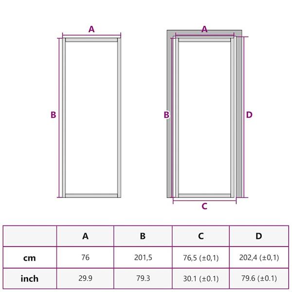 Grote foto vidaxl aluminium doe het zelf en verbouw deuren en horren