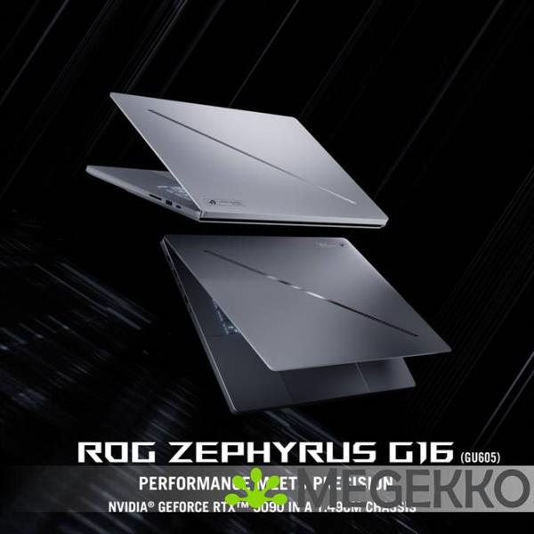 Grote foto asus rog zephyrus g16 gu605cr qr102w 16 core ultra 9 rtx 5070 ti gaming laptop computers en software overige computers en software